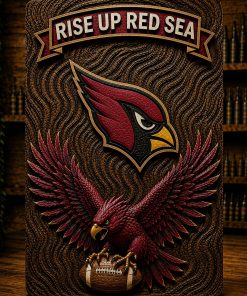Hand-Carved Cardinals Wooden Wall Art